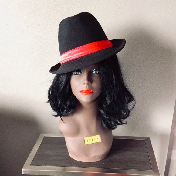 Black Fedora (w) Red Band - Picture 7 of 8